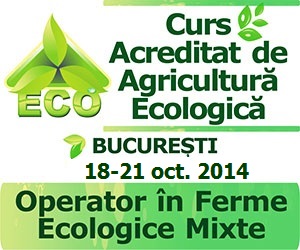 Cursuri de agricultura ecologica in Constanta si Bucuresti